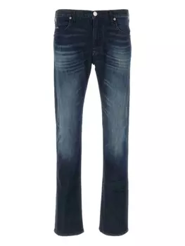 Зауженные джинсы Emporio Armani, синий
