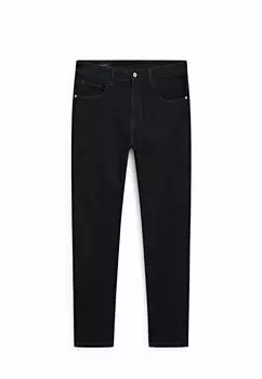 Зауженные джинсы Massimo Dutti, темно-синий
