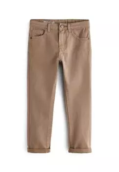 Зауженные джинсы Next, цвет brown