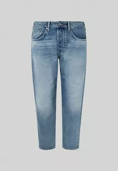 Зауженные джинсы Pepe Jeans, синий деним