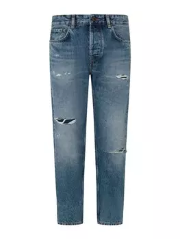 Зауженные джинсы Pepe Jeans, синий деним