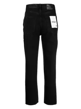 Зауженные джинсы rag & bone, черный