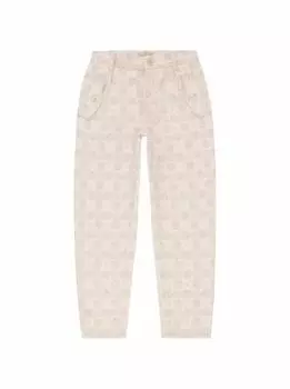 Зауженные джинсы с монограммой Gucci
