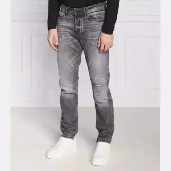 Зауженные джинсы Taber Boss, серый