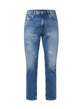 Зауженные джинсы Tommy Hilfiger Dad, синий