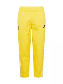 Зауженные тренировочные брюки ADIDAS PERFORMANCE JUVE, желтый