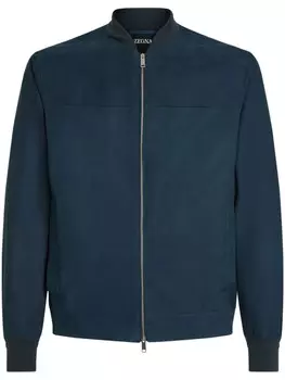 Zegna бомбер Secondskin, синий