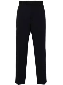 Zegna брюки со складками, синий