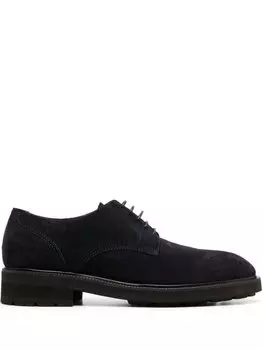 Zegna дерби на шнуровке, синий