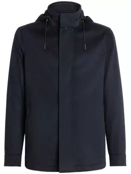 Zegna кашемировая куртка Elements Cima Oasi, синий