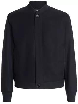 Zegna кашемировый бомбер, синий