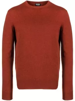 Zegna кашемировый джемпер Oasi, оранжевый