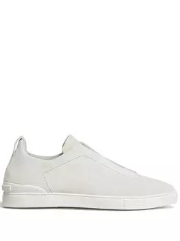 Zegna кеды Triple Stitch, белый