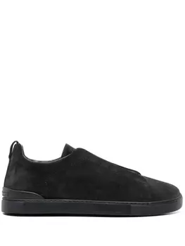Zegna кеды Triple Stitch, синий