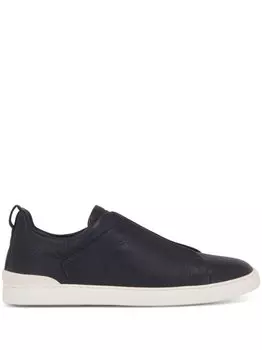 Zegna кеды Triple Stitch, синий