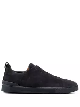 Zegna кеды Triple Stitch, синий
