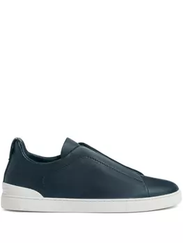Zegna кеды Triple Stitch, синий