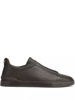 Zegna кеды Triple Stitch, зеленый