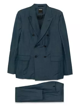 Zegna костюм Trofeo, синий