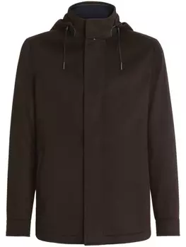 Zegna куртка Elements Cima, коричневый
