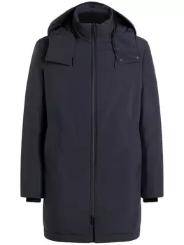 Zegna парка-пуховик Stratos Technical, синий