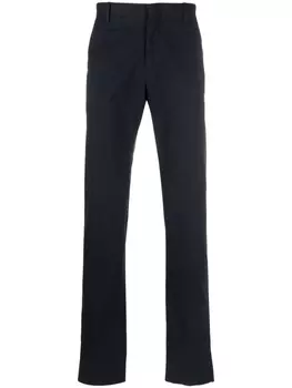 Zegna прямые брюки чинос, синий