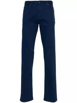 Zegna прямые брюки, синий