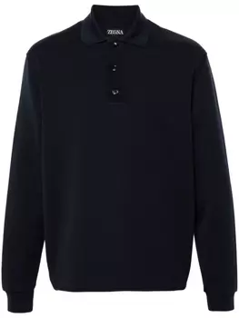 Zegna рубашка поло High Performance, синий
