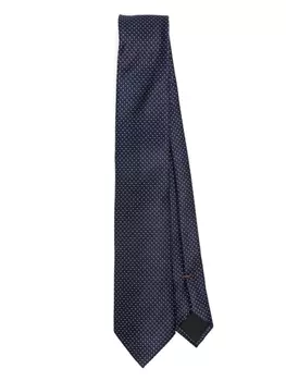 Zegna шелковый галстук, синий