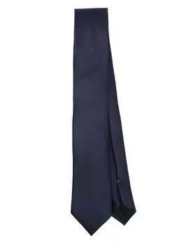 Zegna шелковый галстук, синий