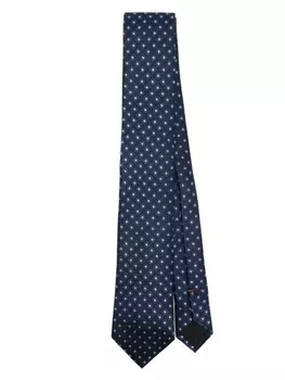 Zegna шелковый галстук, синий