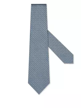 Zegna шелковый галстук, синий
