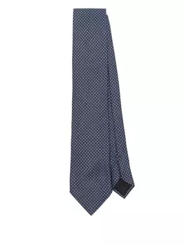 Zegna шелковый галстук, синий