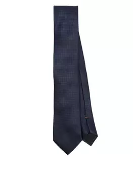 Zegna шелковый галстук, синий