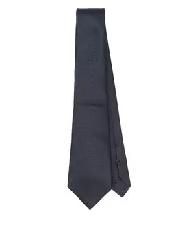 Zegna шелковый галстук, синий