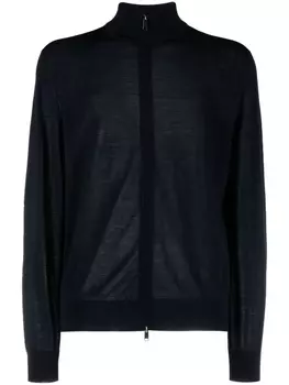 Zegna толстовка на молнии, синий