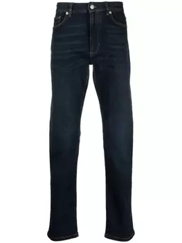 Zegna узкие джинсы Roccia, синий