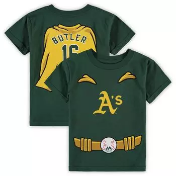 Зеленая футболка Majestic Oakland Athletics Super Hero Majestic