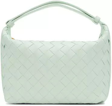 Зеленая мини-сумка Wallace Bottega Veneta