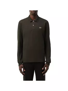 Зеленая мужская футболка-поло Lacoste