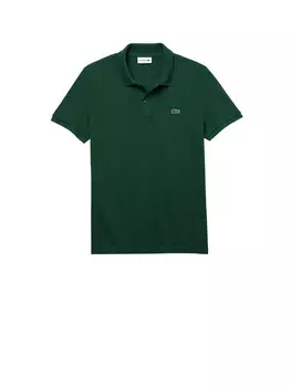 Зеленая мужская футболка-поло Lacoste