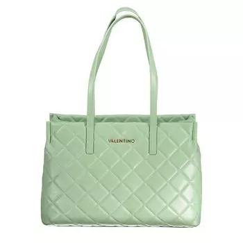 Зеленая полиэтиленовая сумка Valentino Bags, зеленый