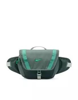 Зеленая поясная сумка Nike