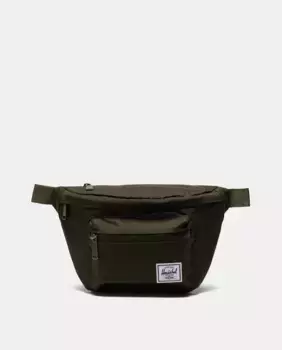 Зеленая поясная сумка Pop Quiz Hip Pack от Herschel Supply, темно-зеленый