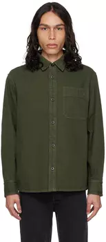 Зеленая рубашка Базиль A.P.C.