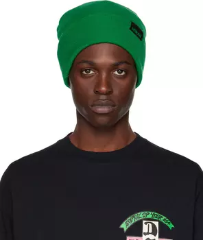 Зеленая шапка Sott Ksubi