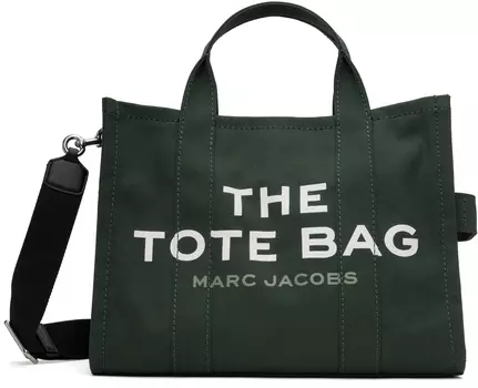 Зеленая сумка-тоут «The Canvas Medium» Marc Jacobs
