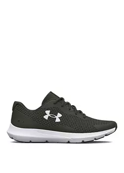 Зелено-белые мужские кроссовки Under Armour