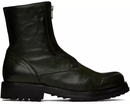 Зеленые ботинки Iconic 003 Officine Creative