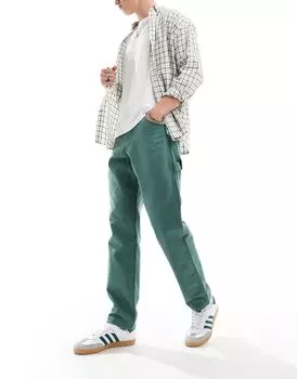 Зеленые брюки Dickies Duck Carpenter
